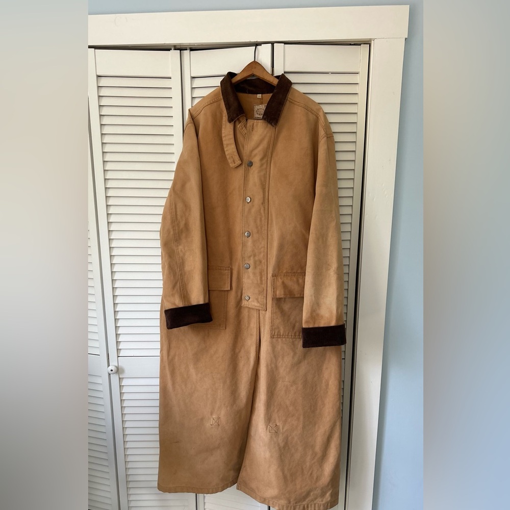 Vintage WAH Maker Frontier Clothing
Men’s Canvas Cowboy Duster